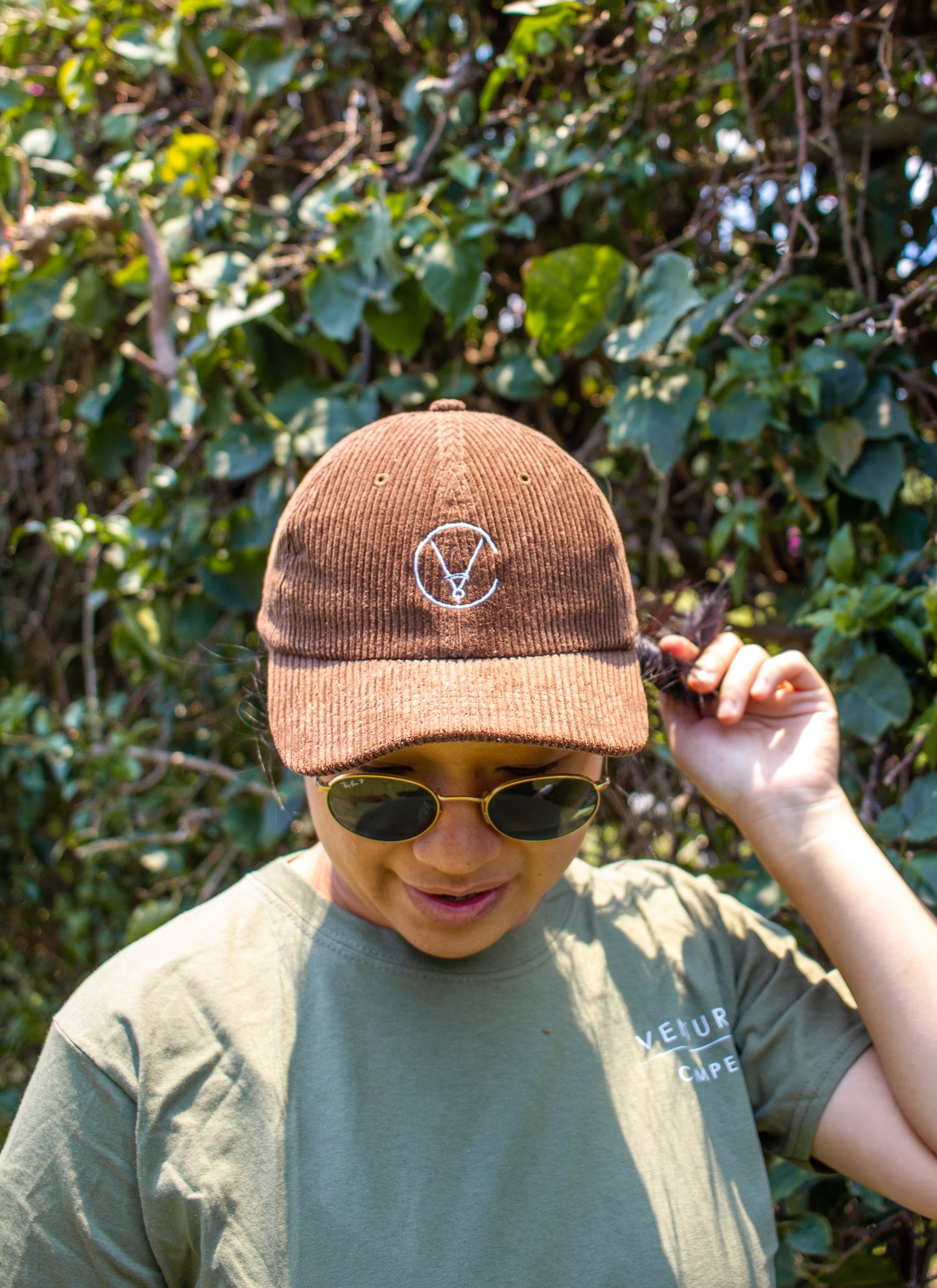 Cord Cap - Brown