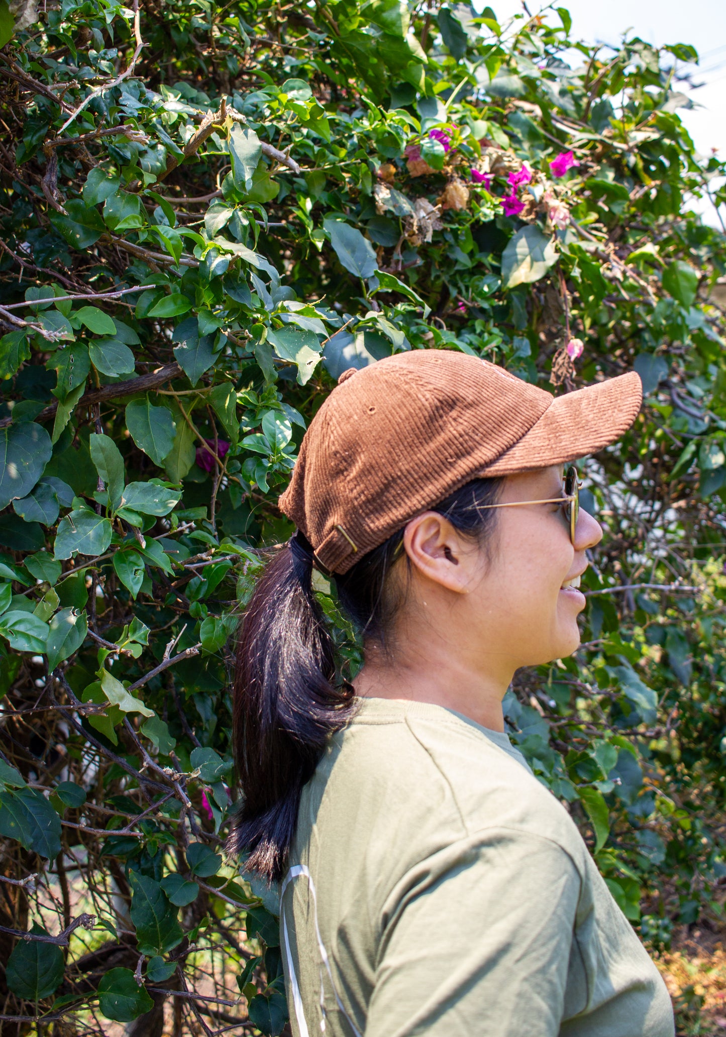 Cord Cap - Brown
