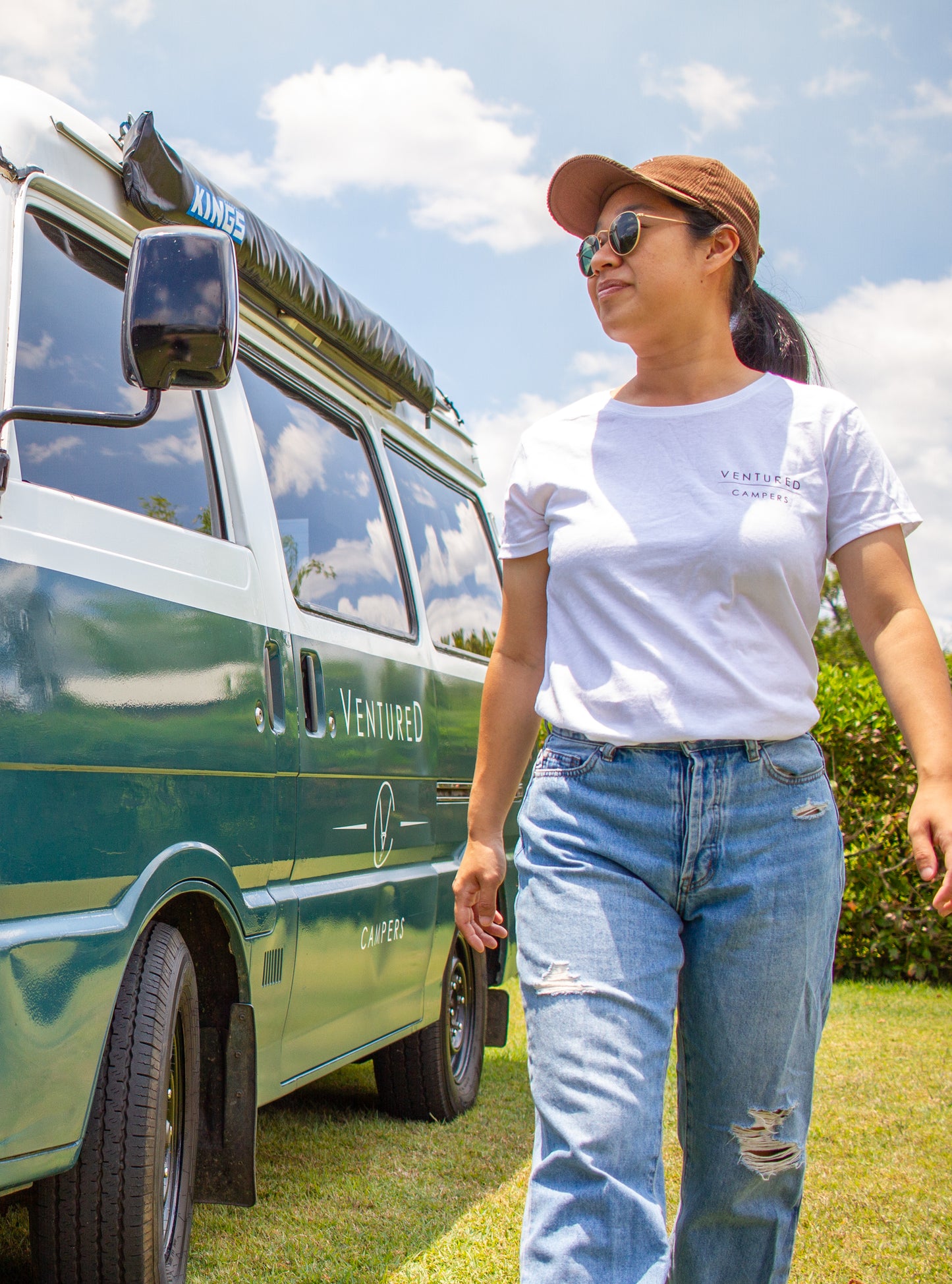 Logo Tee - White